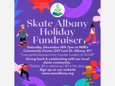 Skate Albany Holiday Fundraiser & Giveaway