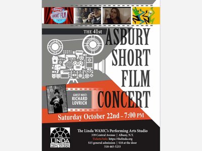  41st Asbury Short Film Concert  at The Linda WAMC's Performing Arts Studio, Albany, NY