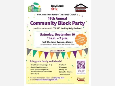 New Jerusalem Home of the Saved Church's 19th Annual Community Block Party