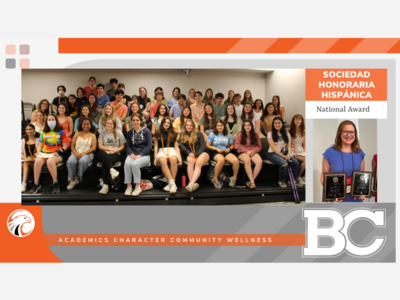 Bethlehem Central School District Spanish Honor Society Recognized as Best in U.S.