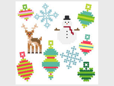 Kids and Teen Holiday Perler Bead Program